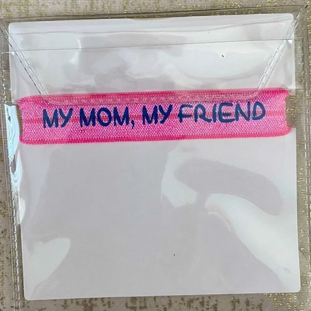 💍Rustic Cuff hair tie and/or bracelet. Sweet Mom's Love Quotes - New!